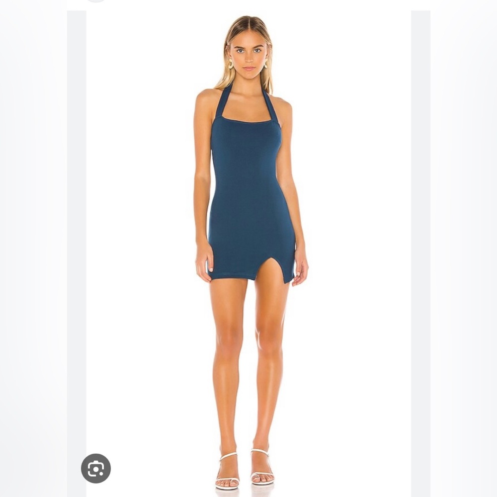 superdown
reece halter slit dress xxs